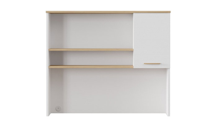 Hanah Home Unidad de Estudio Etto - Mm1.44.21.U1 en Madera y Roble Blanco